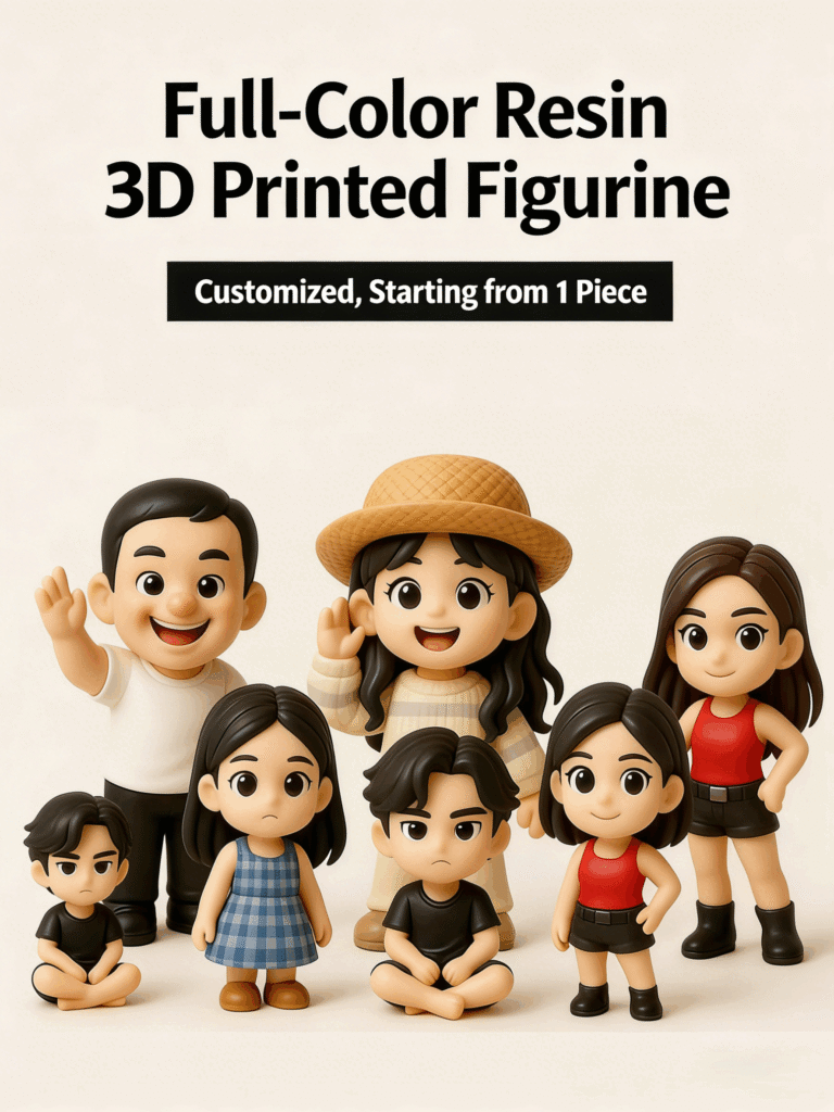 cartoon 3d printed figure 